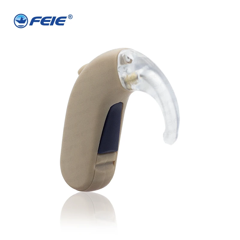 

Mini Behind In-ear Sound Enhancement Digital chip Hearing aid with Zinc air battery A13 S-303 free shipping