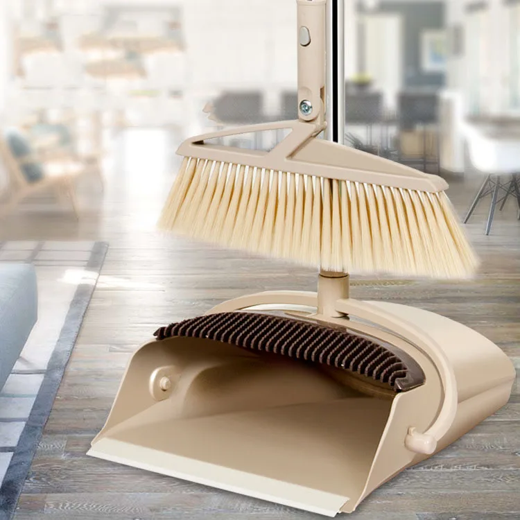 

Magic Broom Plastic Windproof Lazy Dustpan Suit Broom Artifact Soft Head Household Cleaning Tools Grabber Pick Up Rubbish