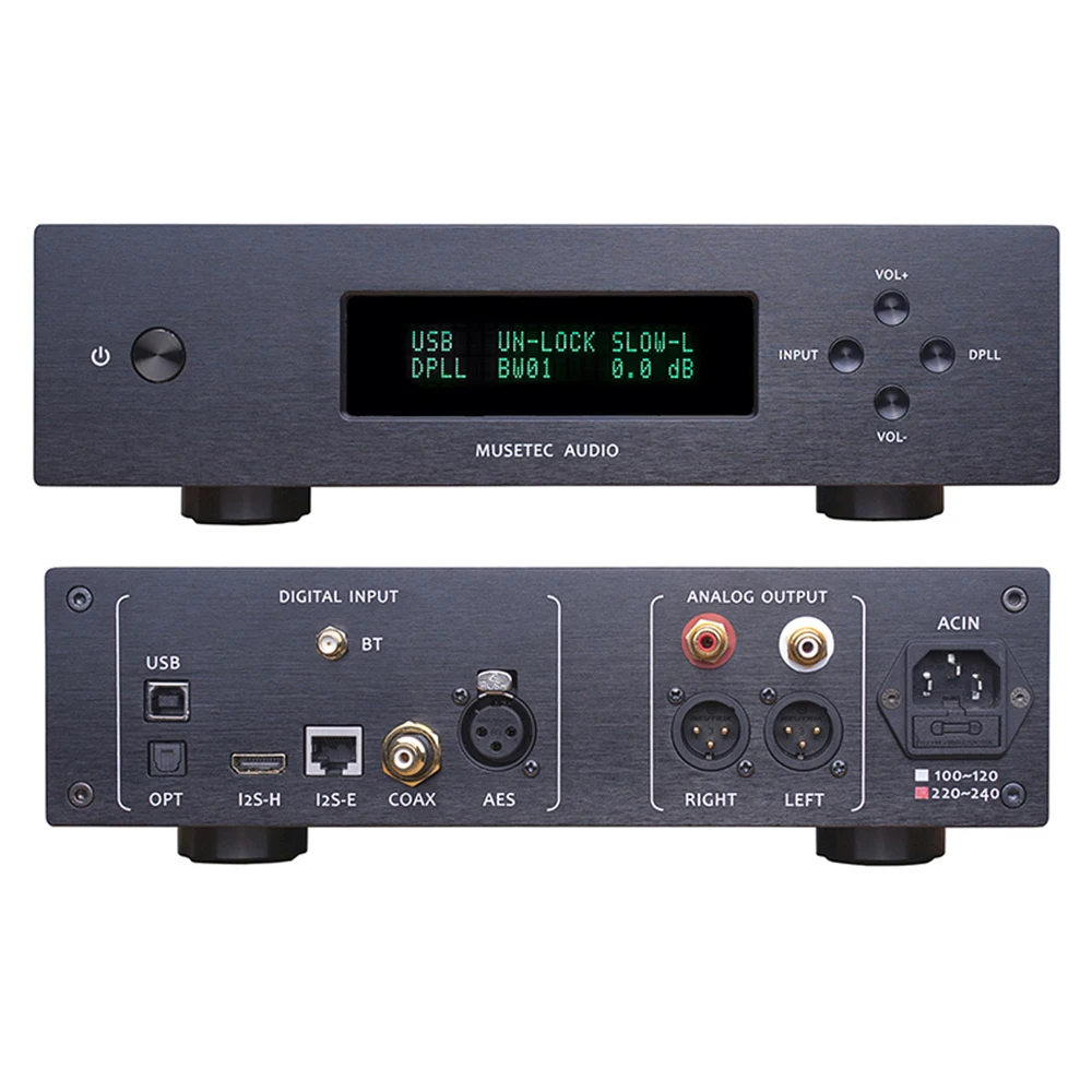 

L.K.S Audio MH-DA004 Mini Dual ES9038 pro Flagship DAC DSD USB Optical Audio Decoder