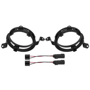 

1 Pair Of Car 7inch Led Headlight Conversion Adapter Bracket For Wrangler Jl/Jlu
