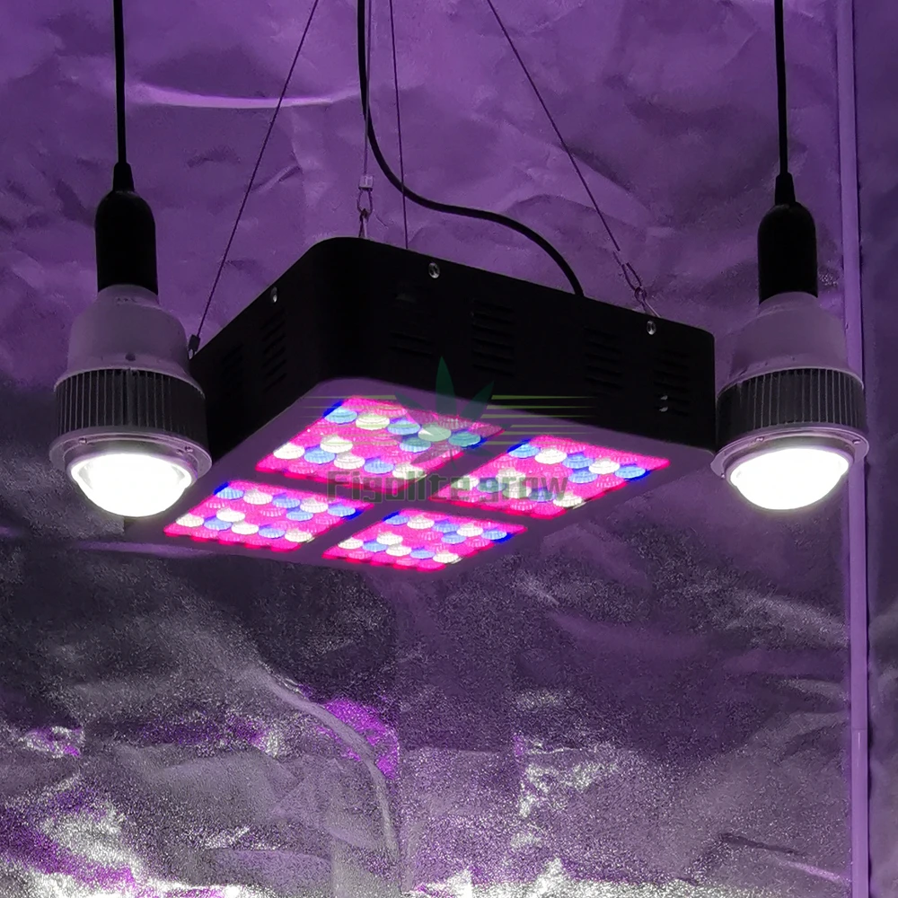 2 шт. Figolite расти 100 Вт 3500K COB CXB3590 E27/E26 светодиодный grow светильник лампочка