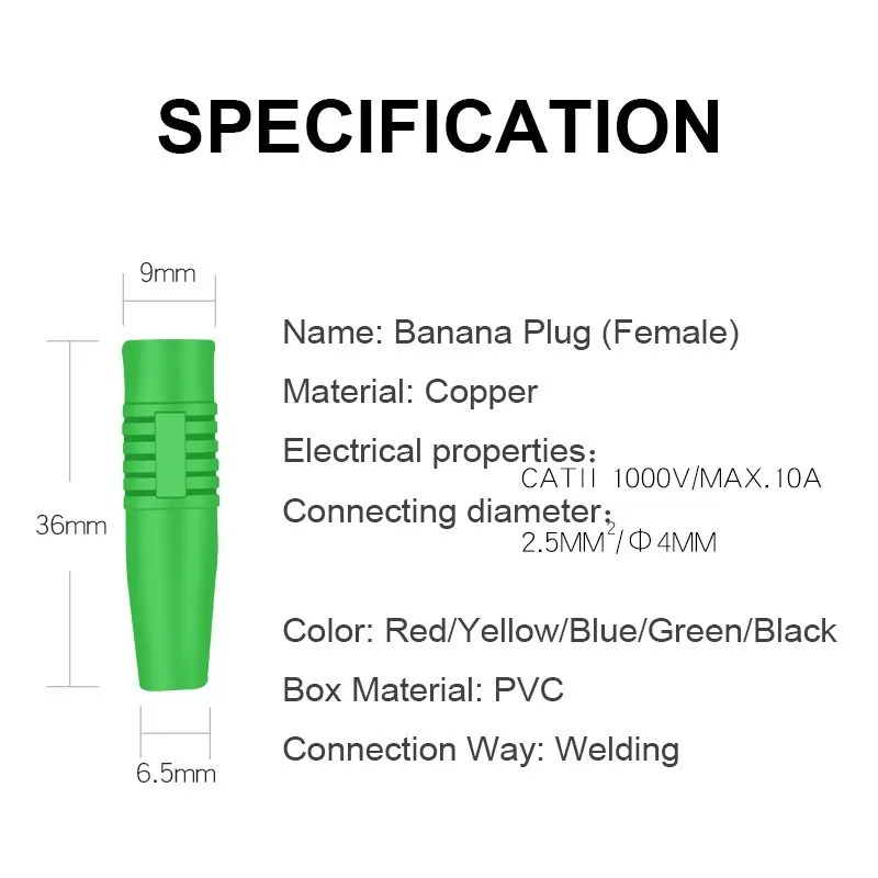 20 pces cobre 4mm banana plug cabeca 01