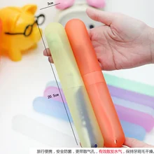 500 шт портативная коробка для зубных щеток анти-бактерии зубная щетка рукав дышащая стирка зубная щетка протектор картриджа