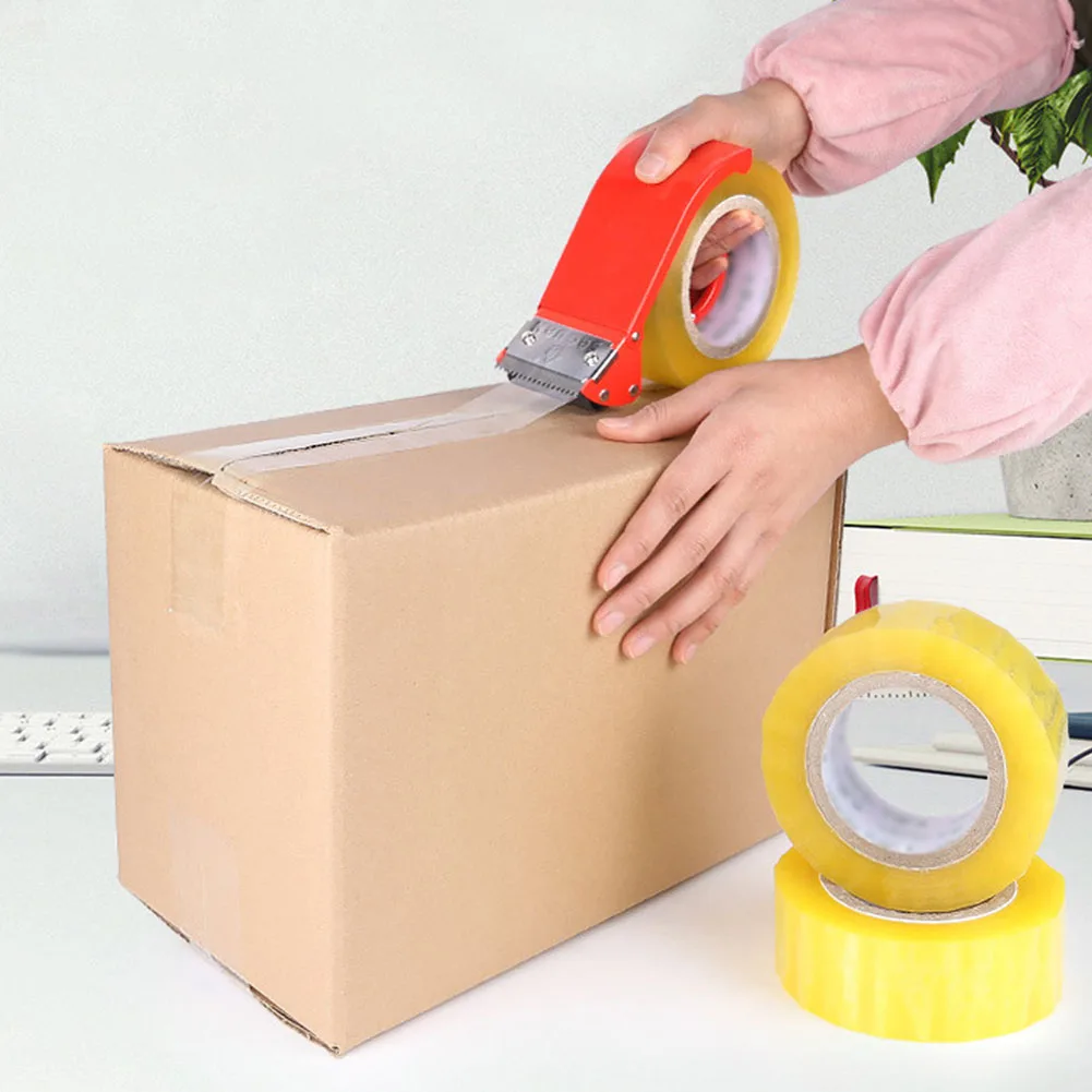 

Cutter Carton Sealing Machine Sealer Manual Holder Baler Tape Dispenser Device Packing 15.5X5X8.5cm