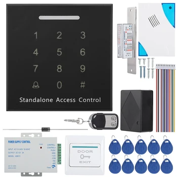 

125kHz Door Access Control System RFID Card Password Unlocking Home Security