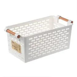 Люда Пластик настольная корзина для хранения прямоугольный Ванная комната Портативный коробка для хранения корзина для ванной кухонные