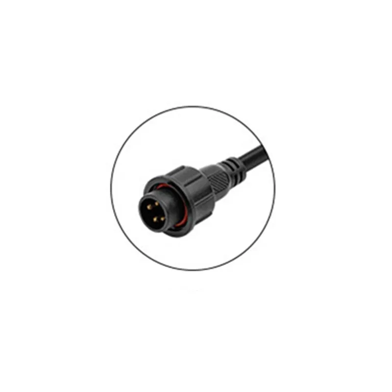 CLAITE большой размер 4 Pin 4A 20AWG Водонепроницаемый женский и мужской соединительный