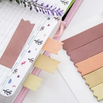 

Sticky Note Gradient Color Post-it Innovative Self Adhesive Index Label Office Supplies For Message Notes Book Tag 100 Pieces