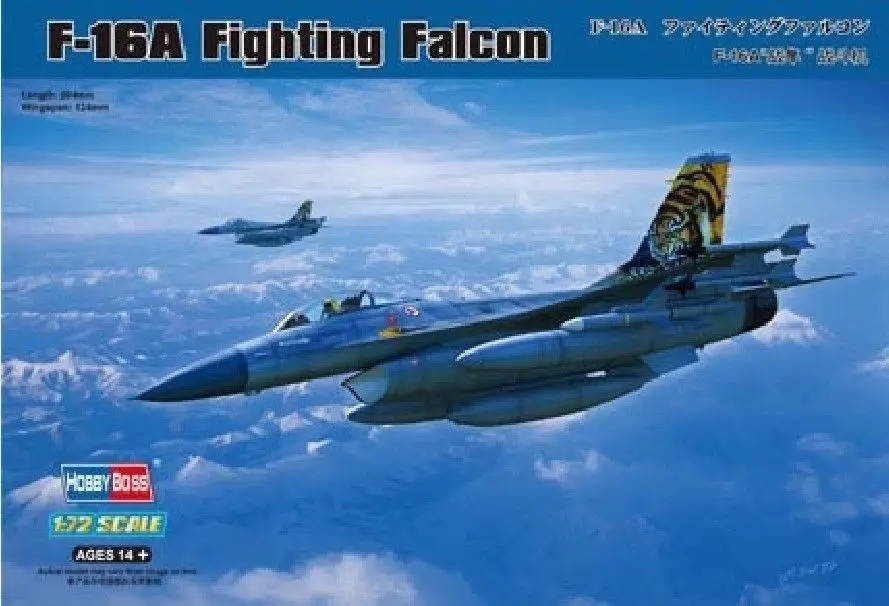 Модель Hobbyboss 1/72 80272 F-16A | Игрушки и хобби