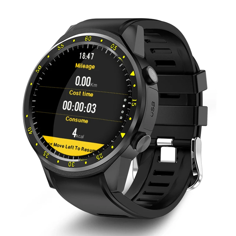 

F1 GPS Bluetooth Smart Watch Heart Rate Monitor Smartwatch SIM TF Card Watches for Android IOS Watch Phone Electronic Wrist