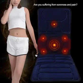 

Microcomputer Massage Mattress Vibration Mat Cushion Body Pain Relief