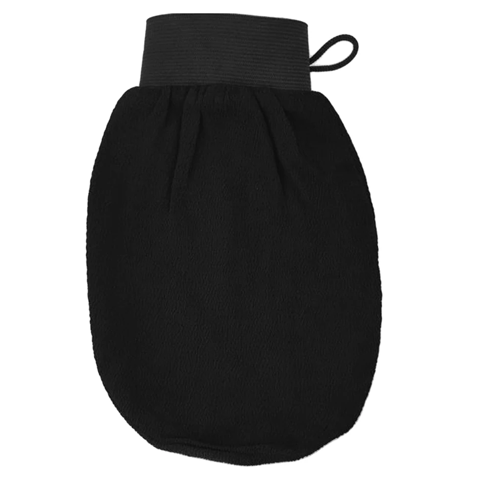 

Exfoliating Bath Glove Scrubber Body Brush Shower Spa Hanging Strap Glove Washcloths Mitt for Women
