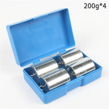 

200g*4 Metal Hook Code Physical Instrument Mechanics Experimental Equipment 200g Metal Hook Code Physics Teaching Instrument