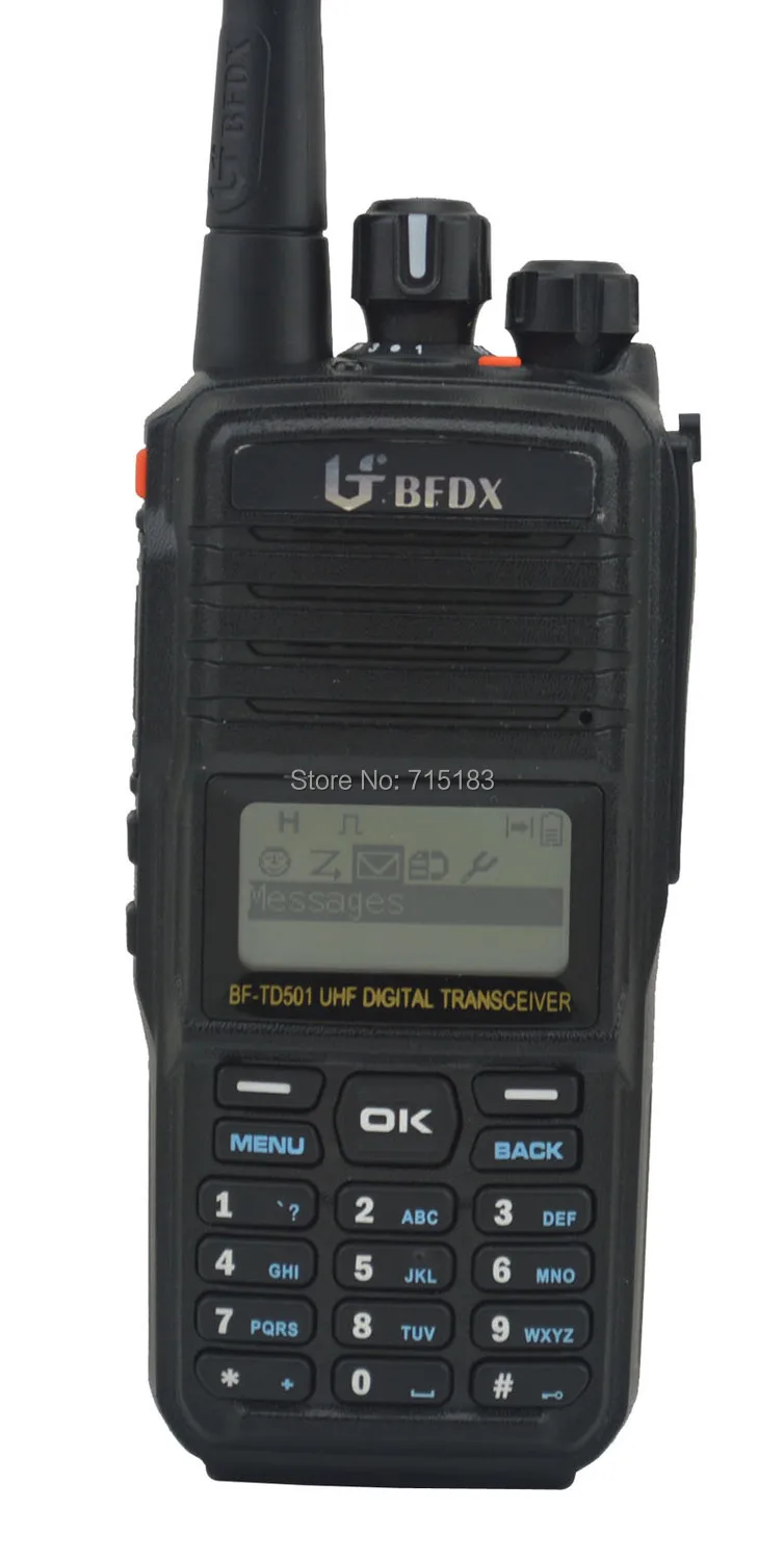 BFDX BF-TD501 UHF 400-470 MHz DMR цифровой FM приемопередатчик цифровой двухстороннее радио