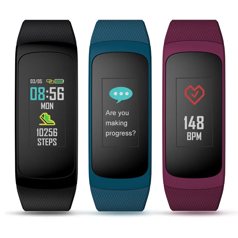 

Zeblazeplug C Continuous Heart Rate Color Display Battery Long Service Life And Fast Charging IP67 Waterproof Smart Watch