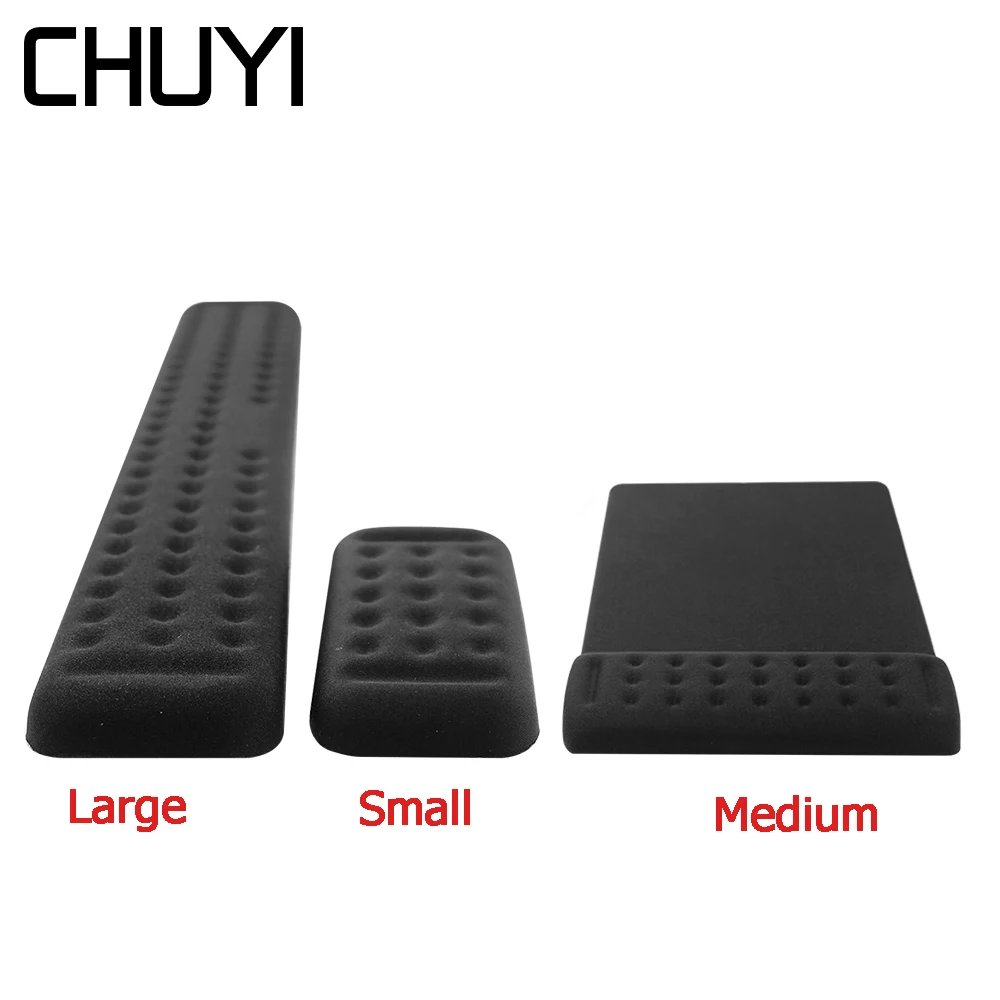 

Ergonomic Memory Foam Gel Wrist Rest Gaming Mouse Pad Bracers Hand Mousepad Gamer Keyboard Mat For Computer PC Laptop