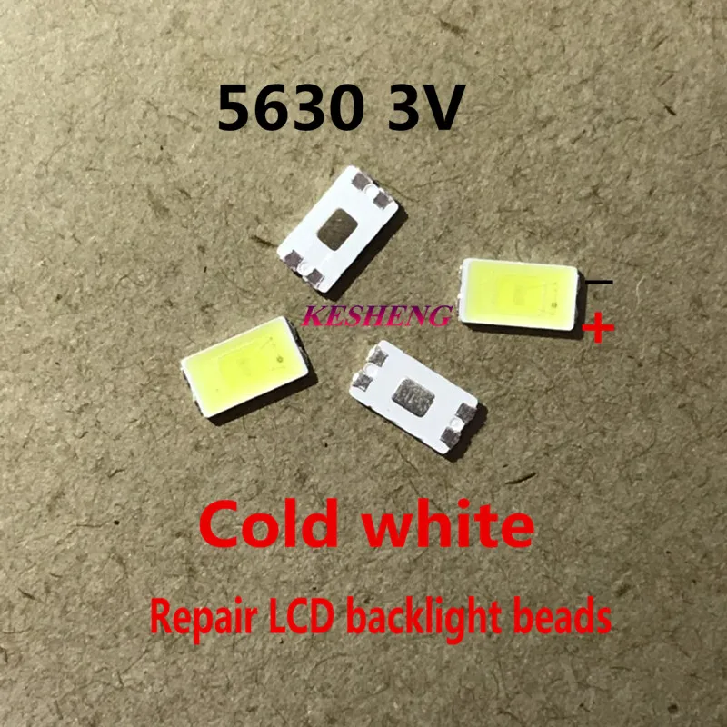 

OSRAM LED Backlight 0.5 W 3 V 5630 Cool white CMW JBSH. B1 LCD Retroilluminato per TV TV Application 1000PCS