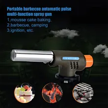 Барбекю кемпинг открытый пламенный пистолет Delidge газовая горелка огнемет Бутановая горелка автоматическое зажигание выпечки Сварка кухонные зажигалки
