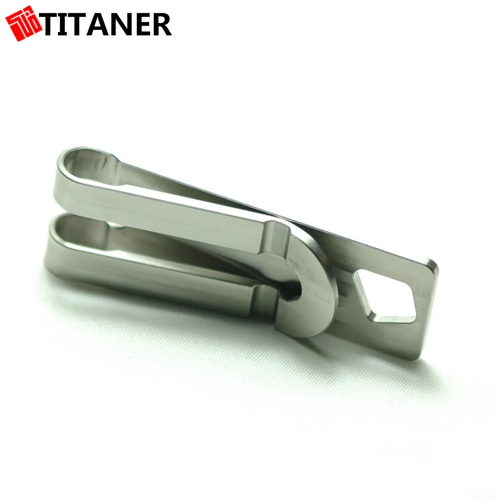 

HOT!!!High Quality Titaner Titanium Money Clip Metal Belt Buckle Dollar Cash Clamp Holder TWO Colour for Choice Travel Kits