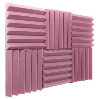 

6PCS 30x30x5cm Acoustic Studio Acoustical Soundproofing Sponge