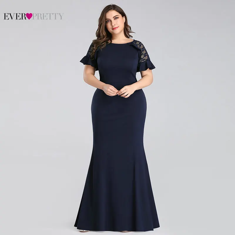 plus size evening wedding guest outfit