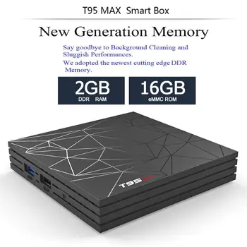 

6K Android 8.1 Smart TV Box 2G 16GB Quad Core 3D Movies WIFI Media Player USB 3.0 2.4G WIFI 4K 2k HD Set top Box