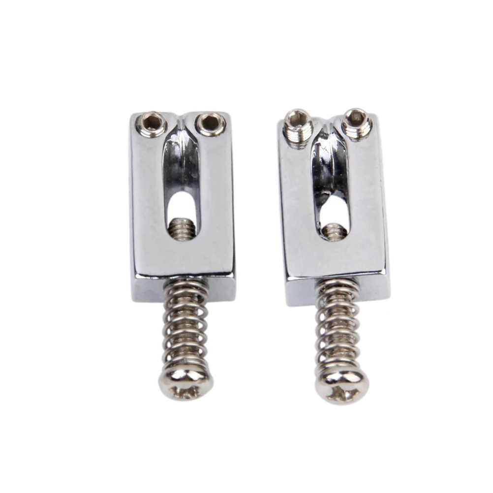 

6Pcs Silver Tremolo Bridge Saddles Professional Guitar Replacement Tool Kit for Electric Guitar Accessories Parts