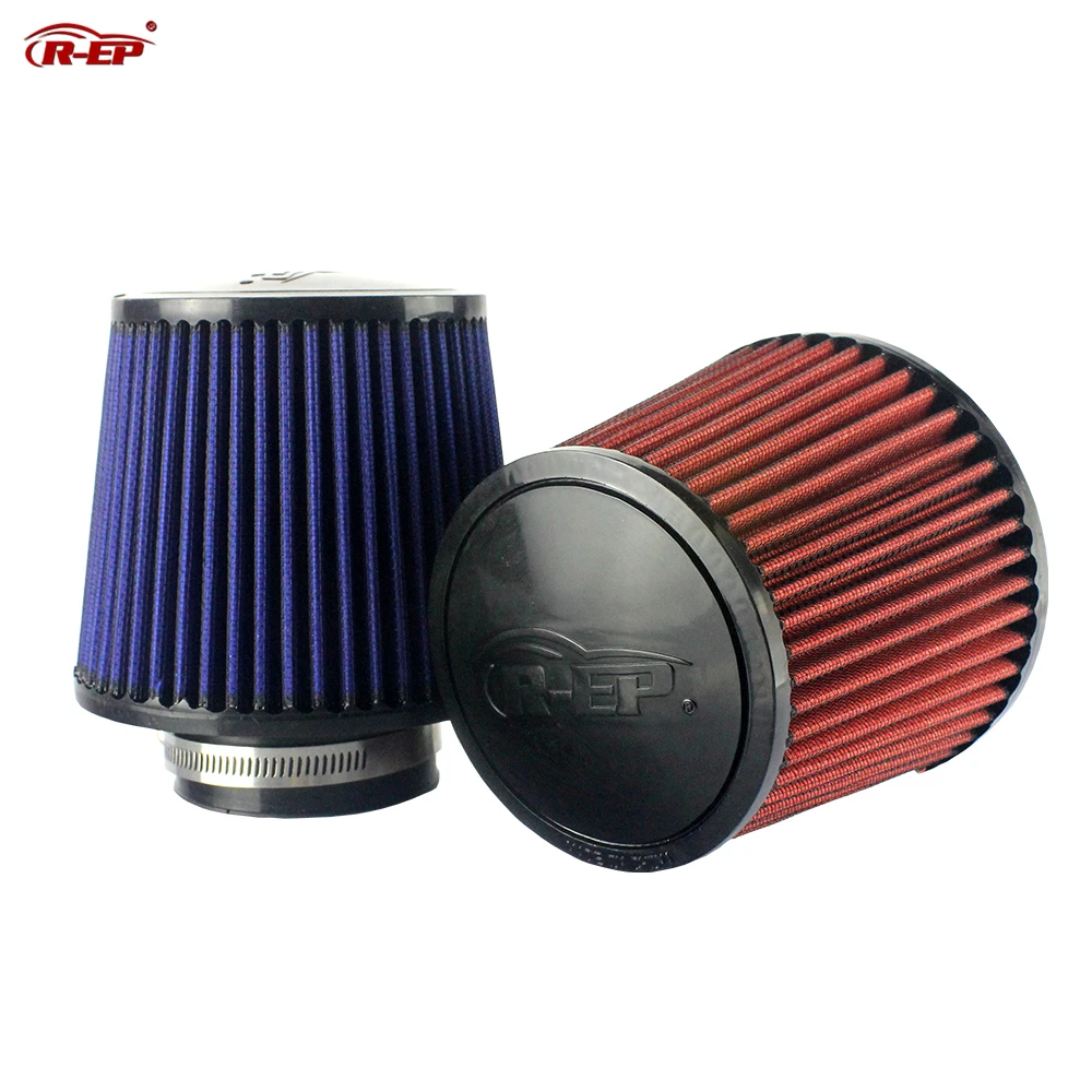 

R-EP Tuning Car Universal Replacement Air Filter 3inch for Cold Air Intake High Flow 76mm Performance Breather Filters Clean Air