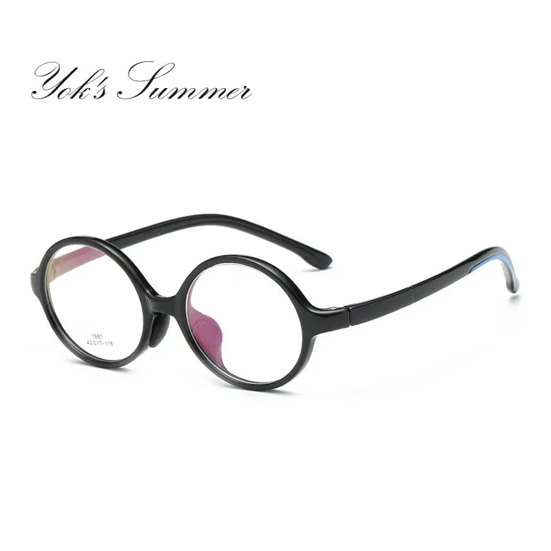 

Vintage Round Children Optical Glasses Frame Ultralight TR90 Student Prescription Eyeglasses Frame Kids Simple Spectacle CN1163