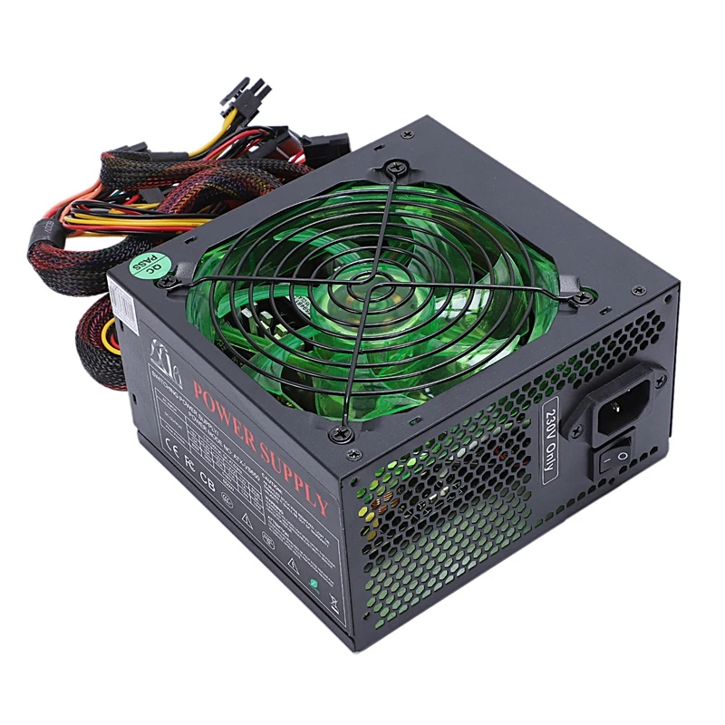 170-260 V ماكس 600 W امدادات الطاقة Psu 12 سنتيمتر Pfc مروحة كاتمة للصوت 24Pin 12 V جهاز كمبيوتر شخصي Sata الألعاب pc امدادات الطاقة ل إنتل ل Amd كوم