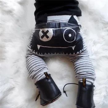 

Emmababy Infant Baby boy girl Harem Pants Fashion bebe Boys Girls Cartoon PP Cute Bottoms Long Pants Leggings Trousers