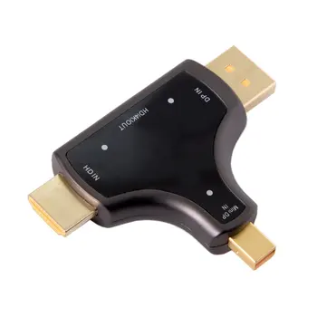

Adapter For Macbook Pc 3in1 Female Laptop Cablecc Hdmi To A Displayport Mini Of 4k 2k