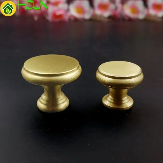 

Brass Round Knobs Dresser Knobs Drawer Pulls Handles Gold Kitchen Cabinet Door Pull Knob Handle Modern Furniture Hardware