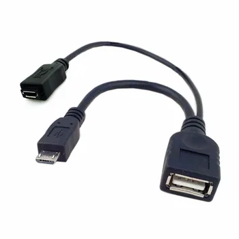 

Micro USB 2.0 OTG Power Cable Male to Female USB Cable for Galaxy S3 i9300 S4 i9500 Note2 N7100 Note3 N9000 & S5 i9600 10pcs/lot