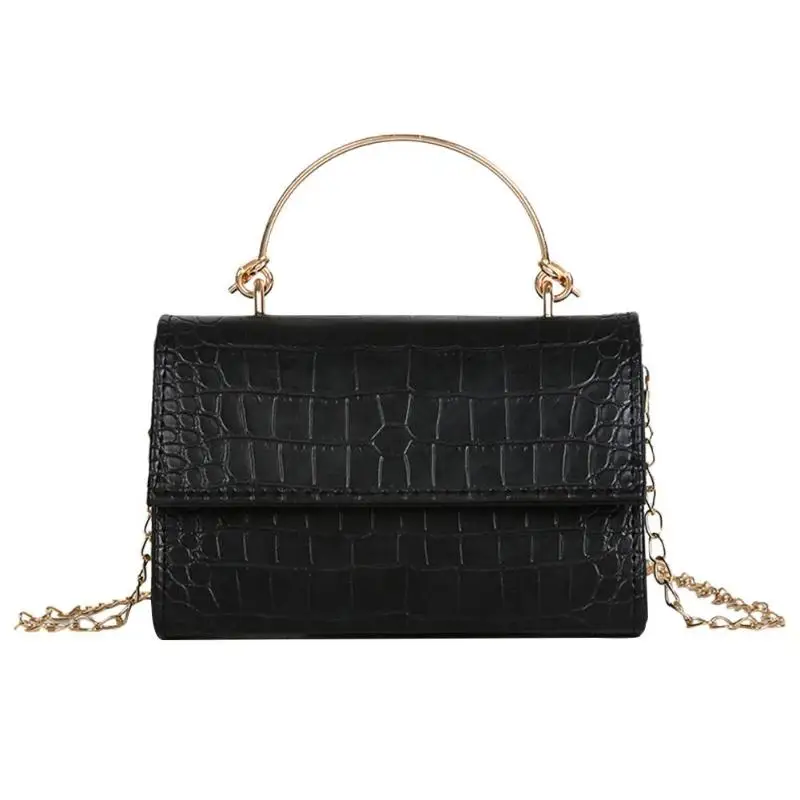 

Winter Luxury Women Cover Handbag Ladies Alligator Pattern Messenger Female Shoulder Crossbody Bags 2019 New