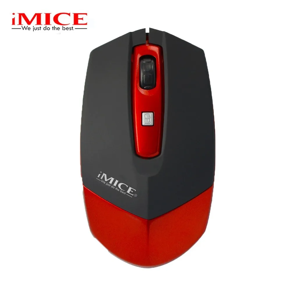 

iMice Mini Wireless Mouse 2.4Ghz Portable 5 Buttons Optical Computer Mouse USB 800/1200/1600 DPI Office Mice For Laptop PC