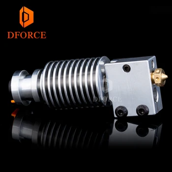 

Dforce Highall-metal v6 Volcano hotend J-head Hotend HeatSink heater block heat break V6 Volcano NOZZLE for E3D HOTEND