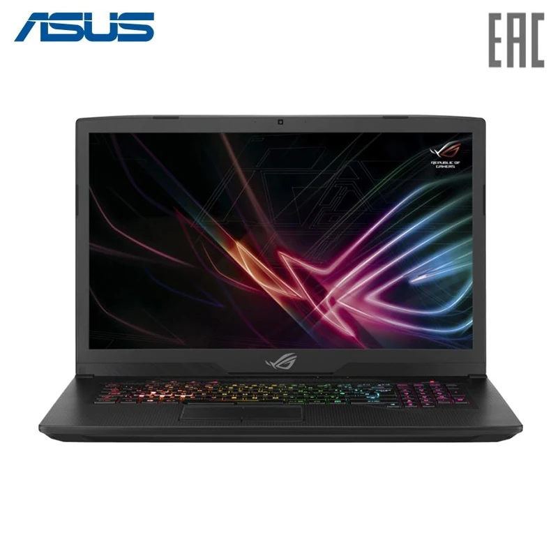 

Ноутбук ASUS ROG GL703GS Intel i7 8750H/16Gb/1Tb+512Gb SSD/17.3" FHD/NVIDIA GeForce GTX1070 8Gb/Camera/Wi-Fi/No OS/Gunmetal (90NR00E1-M02490)