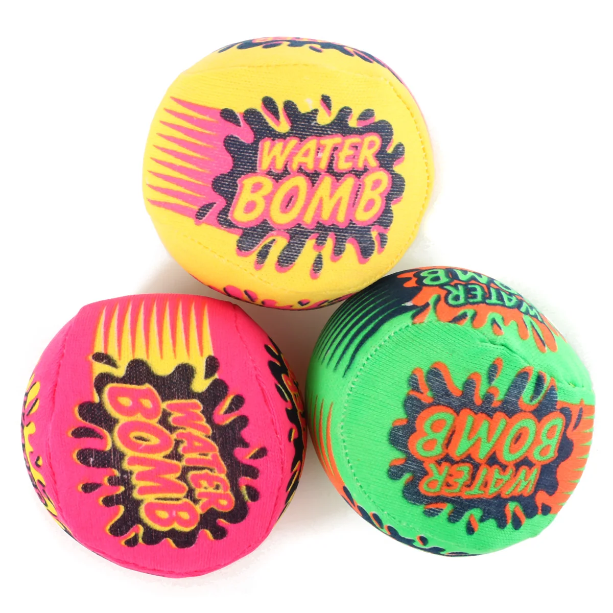 

3pcs Splash Balls Water Bomb Summer Beach Swimming Pool Sea Children Kids Water Balls Toys Fun Colorful