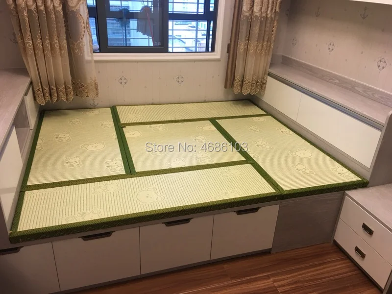 Милый мультяшный матрас Cori tatami для детей складной толщиной 3 см напольный защита