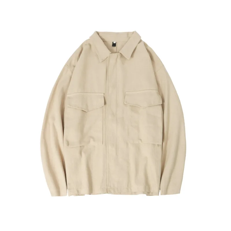 Spring New Jacket Men Fashion Retro Casual Tooling Wind Jacket Man Streetwear Wild Hip Hop Loose Bomber Jacket Male Clothes Spring New Jacket Men Fashion Retro Casual Tooling Wind Jacket Man Streetwear Wild Hip Hop Loose Bomber Jacket Male Clothes