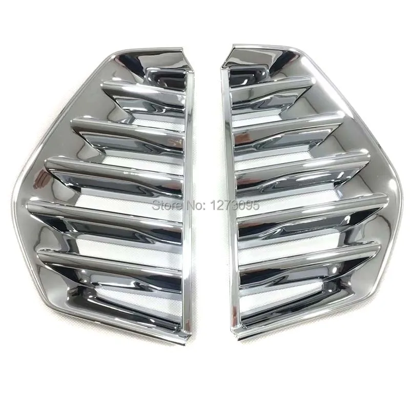 

For Cadillac XT4 2018 2019 ABS Chrome Front Fog Light Lamp Cover Foglights Frame Trim Protector Exterior Car Styling Accessories