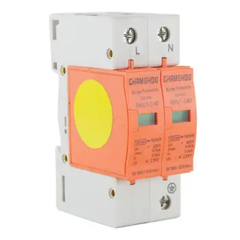 

1P+N House Surge Protector Low-voltage Arrester Protective Device Circuit Breakers 30KA~60KA AC 420V
