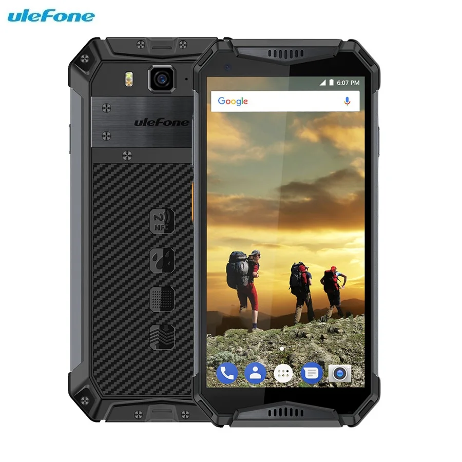 

Ulefone Armor 3 4G Smartphone 5.7" Android 8.1 Oreo Helio P23 Octa Core 4GB RAM 64GB ROM 21MP Fingerprint 10300mAh Mobile Phone