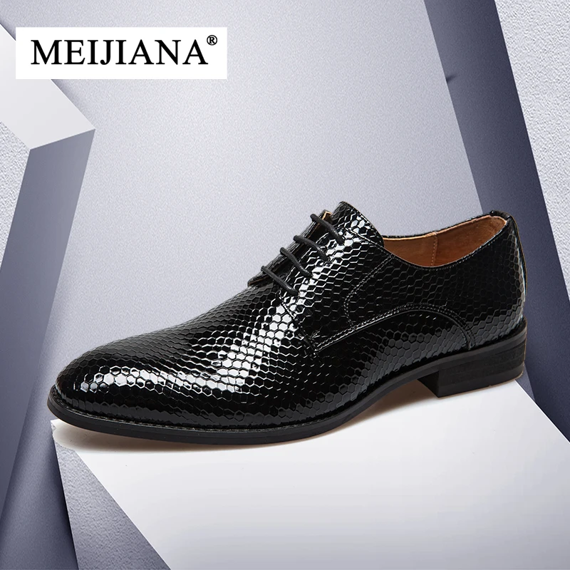 2019 Diseñador Clásico De Negocio Nuevos Cómodo Moda Moderno Zapatos Negro Oficial Los Hombres YxXBwW