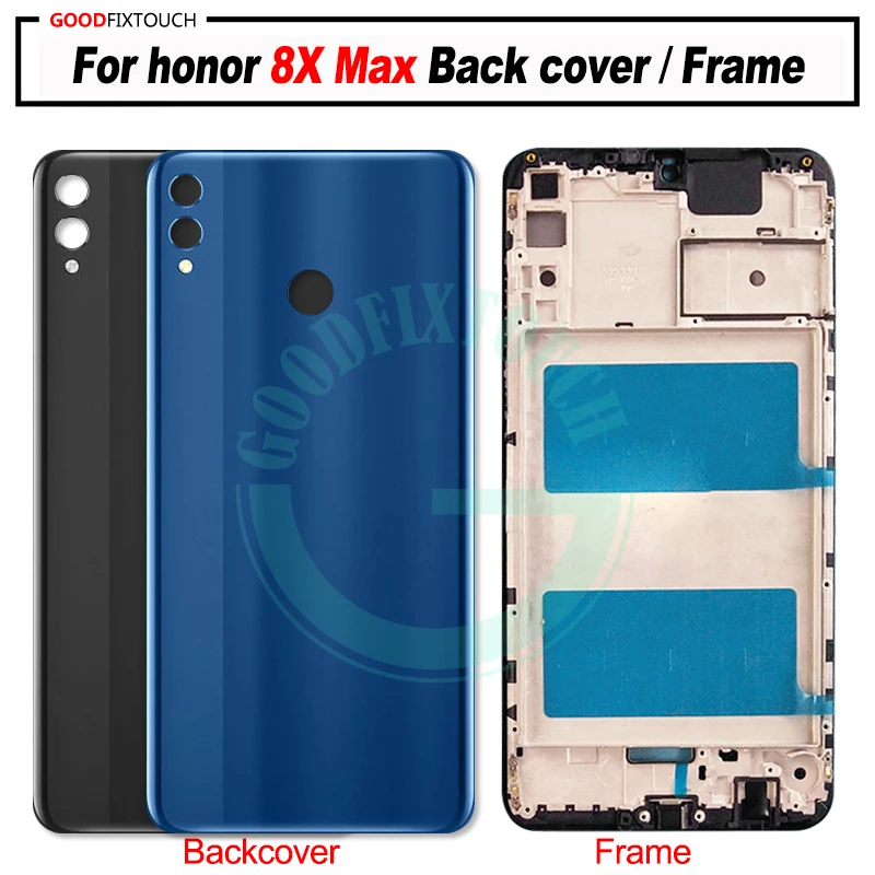 Оригинальный чехол для Huawei honor 8X Max передняя рамка лицевая панель корпус с задней