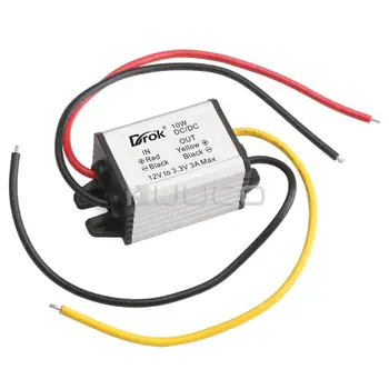 

DC 3.3V Power Supply Module DC 12V 7~22V to 3.3V 3A Buck Voltage Regulator/Power Converter 10W Adapter/Driver