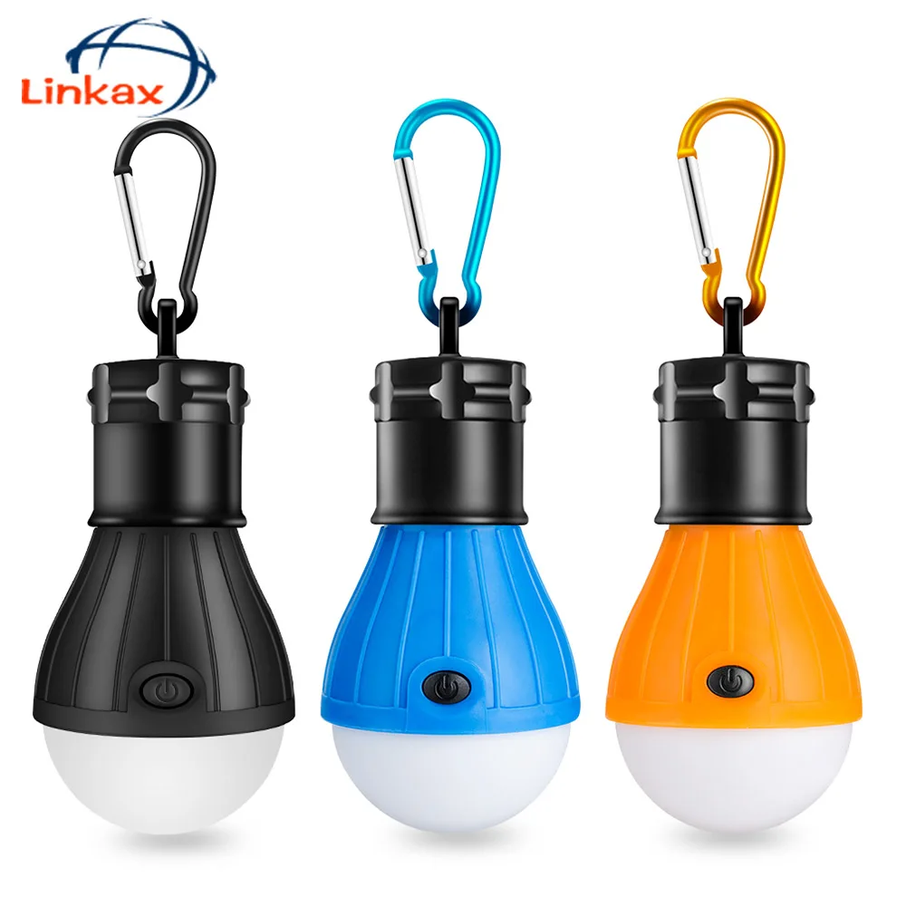 Linkax Linterna LED para acampada 2 en 1, recargable por USB, luz antimosquitos para interior y exterior, para acampadas, emergencias color verde