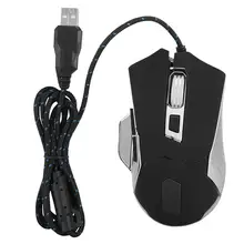 Механическая мышь 200-4800 dpi программирующая игровая мышь дышащая легкая игровая мышь для игры/офиса Нескользящая Удобная Эргономика