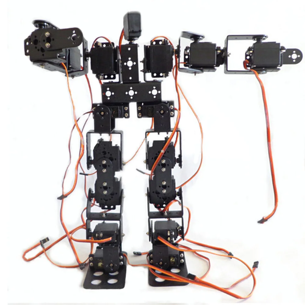 

Domibot DIY 17DOF RC Dancing Robot Educational Walking Race Robot Kit Gift